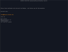 Tablet Screenshot of buero-kiefer.de